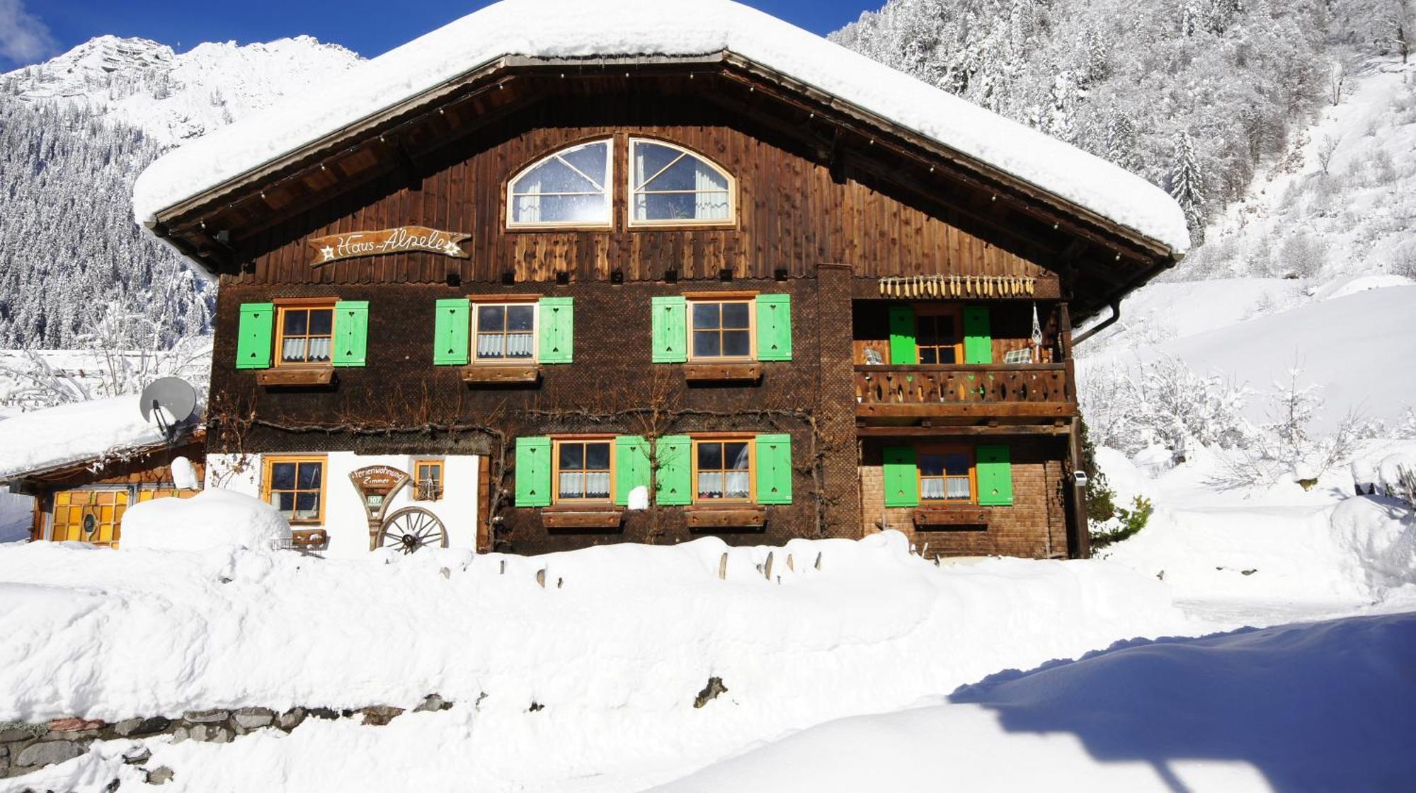 Apartmán Haus Aelpele Klosterle am Arlberg Exteriér fotografie